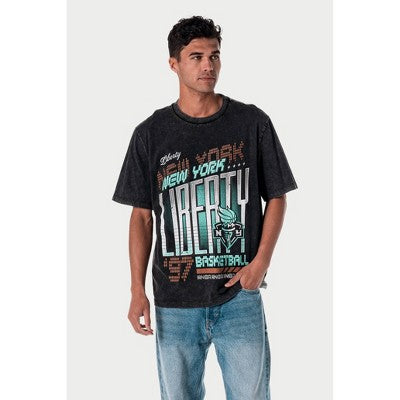 WNBA New York Liberty Unisex Band T-Shirt - S