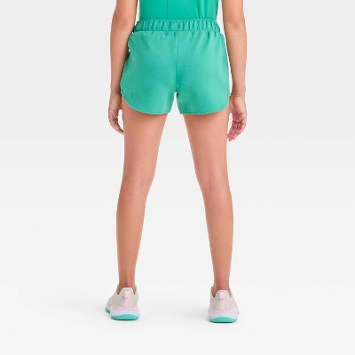 Girls' Airy Sleek Shorts - All In Motion Teal XL