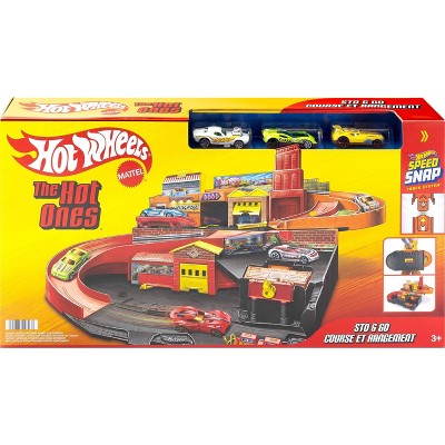 Hot Wheels City Sto & Go Refresh Toy Vehicle Playset - 6pk HOT ONES (LOCAL PICKUP ONLY)