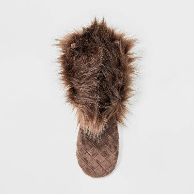 Long Pile Beaver Plush Toy - Boots & Barkley Brown