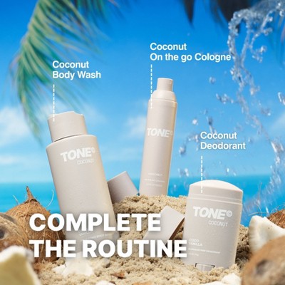 TONE by AMP On-The-Go Cologne & Body Mist - Travel Size - Coconut - 100ml