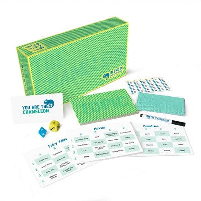 The Chameleon Board Game: Social Skills Party Games for 3-8 Players with Cards, Dice & Instructions by Big Potato