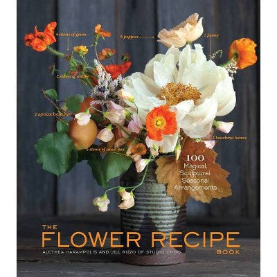 The Flower Recipe Book - by Alethea Harampolis & Jill Rizzo (Hardcover)