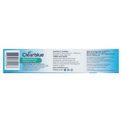 Clearblue Rapid Detection Pregnancy Test - 2ct