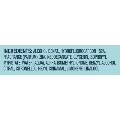Degree 72H Odor Protection Whole Body Deodorant Spray for Women Rose & Waterlily - Aluminum-Free 4oz