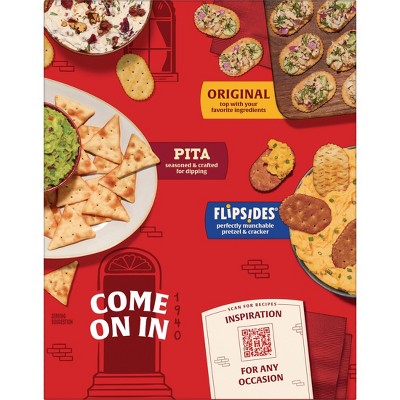Town House Pita Oven Baked Crackers Sea Salt - 9.5oz