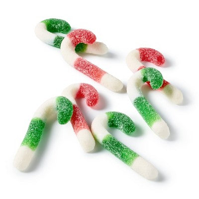 Sour Gummy Christmas Candy Canes - 7oz - Favorite Day
