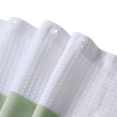 Madison Park 72"x84" Shower Curtain with 3M Treatment Sage Green (LOCAL PICKUP ONLY)