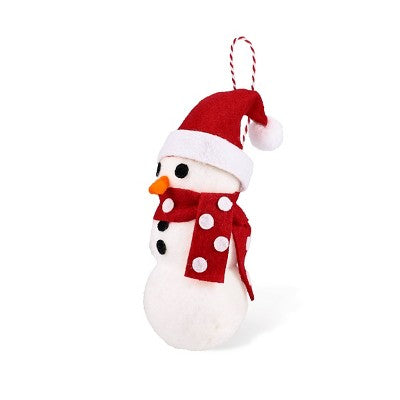 Felt Ornament Snowman - Bullseye's Playground