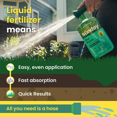 Sunday Pet Patch Spot Fertilizer 42.3fl oz