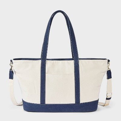 Canvas Weekender Bag - Universal Thread Navy Blue