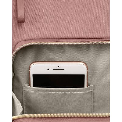 Skip Hop Mainframe Wide Open Diaper Backpack - Dusty Rose