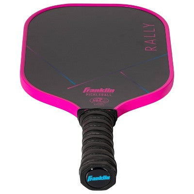 Franklin Sports 15.7'' Rove Traditional Pickleball Paddle - Pink/Purple: Fiberglass Core