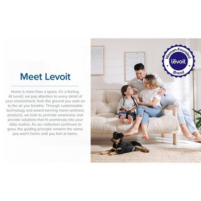 Levoit 4.5L Oasis Mist Smart Humidifier: Ultrasonic, Warm & Cool Mist, Bedroom Use, 300-500 sq. ft., No Filter Needed