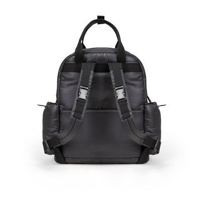 7am Enfant Diaper Bag Backpack with Portable Changing Pad - Water Resistant Shell - Black