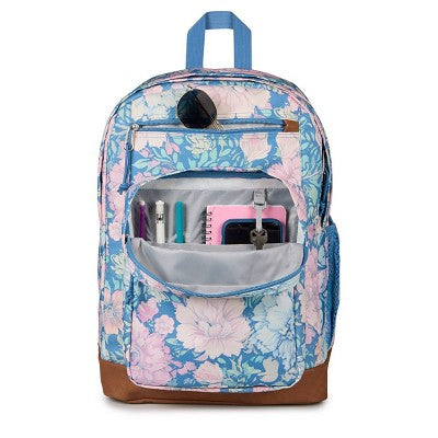 JanSport Cool Student 17.5" Backpack - Navy Blue: High School Structured Bag