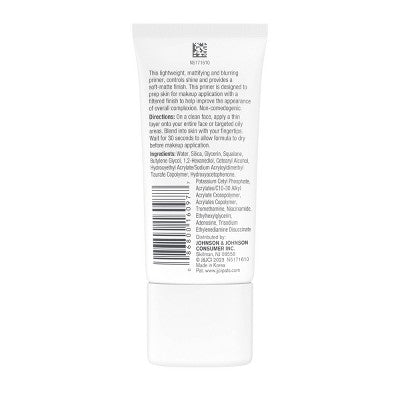 Neutrogena Mattifying Primer Makeup Shine Control - 1oz