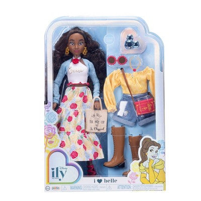 Disney ILY 4ever 12.5" Belle Doll Dark Brown Hair/Borown Eyes