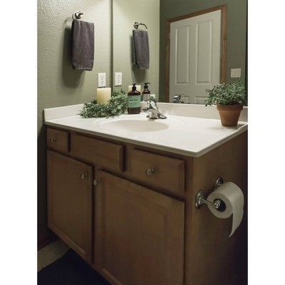 San Martin Toilet Paper Holder Polished Chrome - Design House: Metal Wall Mounted, 1 Year Limited Warranty
