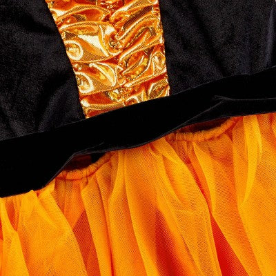 Kids' Adaptive Fancy Witch Halloween Costume Dress with Hat M - Hyde & EEK! Boutique