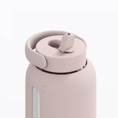 Bink 27oz Day Water Bottle Flip Cap Latte