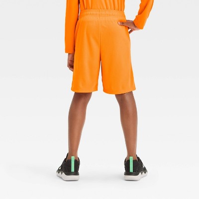 Boys' Mesh Shorts - All In Motion Reactive Orange XXL