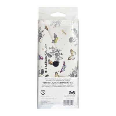 MacKenzie-Childs x Goody Comb and Case Courtly Check and Butterfly Toile - 2ct