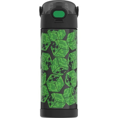 Thermos 16 fl oz FUNtainer Bottle - Minecraft