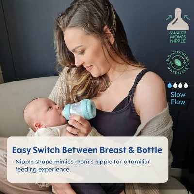 MAM Easy Start Anti-Colic Baby Bottle - Blue - 5oz/4pk
