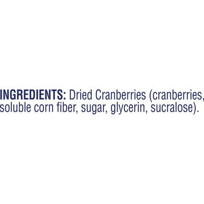 Ocean Spray Reduced Sugar Craisins - 5oz