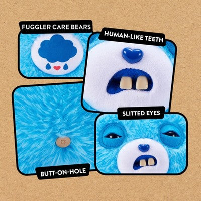 Fuggler 9" Care Bears - Grumpy Bear