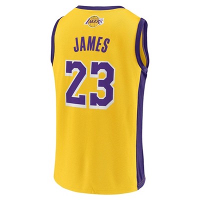 NBA Los Angeles Lakers Youth LeBron James Jersey - L