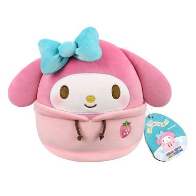 Hello Kitty 8" Squishmallows Dabodabo Hoodie My Melody Mass Little Plush