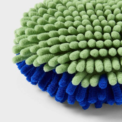Noodle Round Hand Towel Blue/Green - Room Essentials