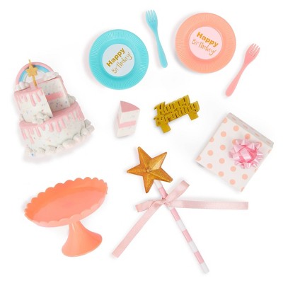Our Generation Romy 18" Birthday Party Doll & Accessories Set