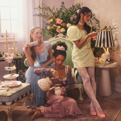 Goody x MacKenzie Childs Mirror Compact - Pink