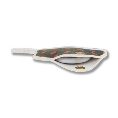 Sonix AirTag Keychain - Pickleball Raspberry: Polyurethane Holder for Electronics