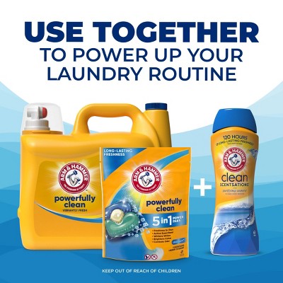 Arm & Hammer Clean Burst Liquid Laundry Detergents 205 Loads - 205 fl oz