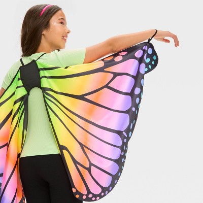 Kids' Blacklight Responsive Butterfly Wings Halloween Cape - Hyde and EEK! Boutique