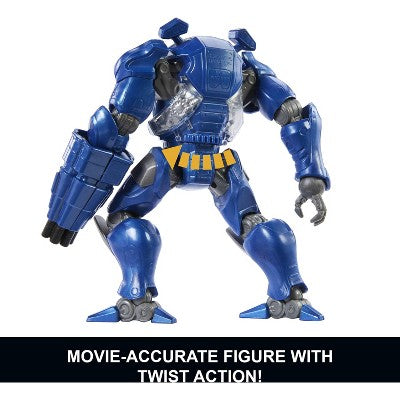 Masters of the Universe Combat Ready Roboto Figure Toy, 5.5" Twist & Release Quick Draw