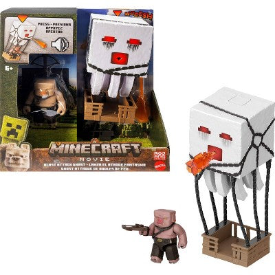 Minecraft Blast Attack Ghast Action Figure Set
