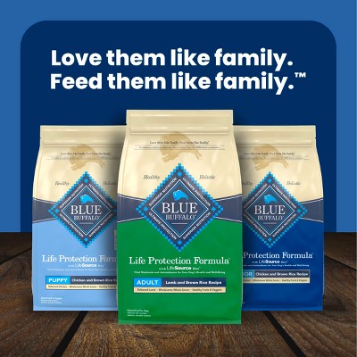 Blue Buffalo Life Protection Formula Natural Adult Dry Dog Food with Lamb and Brown Rice - 5lbs