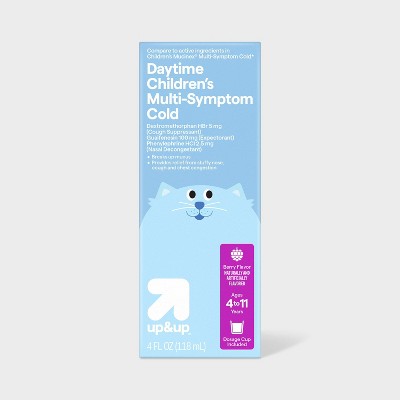 Children's Muti Symptom Cold Relief Liquid - Berry - 4 fl oz - up&up