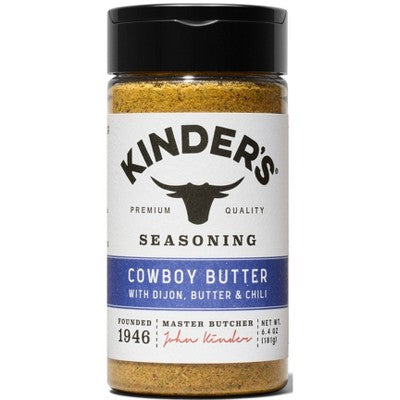 Kinder's Cowboy Butter Seasoning - 6.4oz: Black Pepper