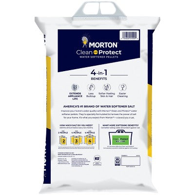 Clean and Protect Water Softener Pellets - 40lbs - Morton (LOCAL PICKUP ONLY)