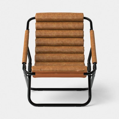 29.92" Sling Chair Caramel - Room Essentials (LOCAL PICKUP ONLY)