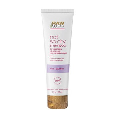 Raw Sugar Not So Dry Shampoo - Aloe + Bamboo - 4 fl oz