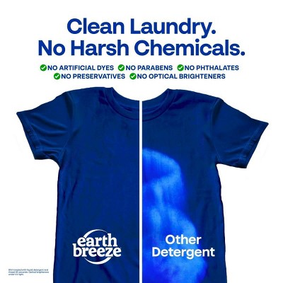 Earth Breeze Fresh Scent Eco Laundry Detergent Sheets 64 Loads