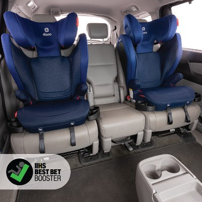 Diono Monterey 4DXT 2-in-1 Latch Expandable Belt Positioning Booster - Blue (LOCAL PICKUP ONLY)