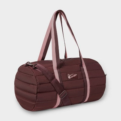 Champion Billie Quilted Duffel - Dark Medium Ruby